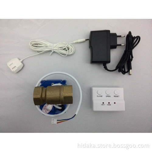 Smart Home Water LEAK Transducer Water Leak Detector with Shut Off Valve for House Use